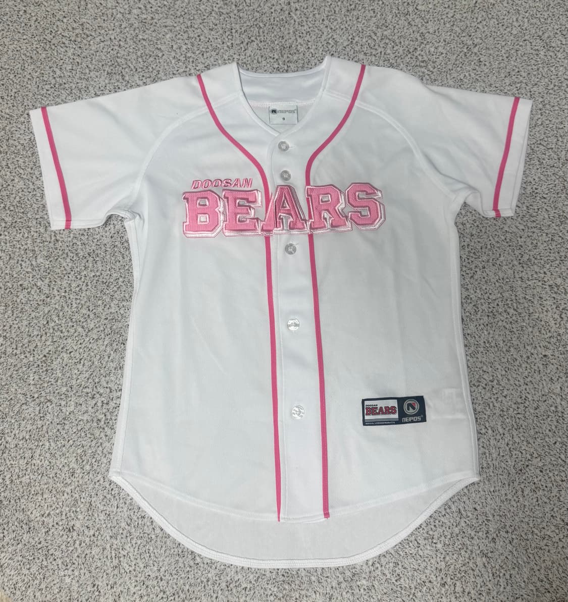 두산베어스 핑크 유니폼S 상품이미지1