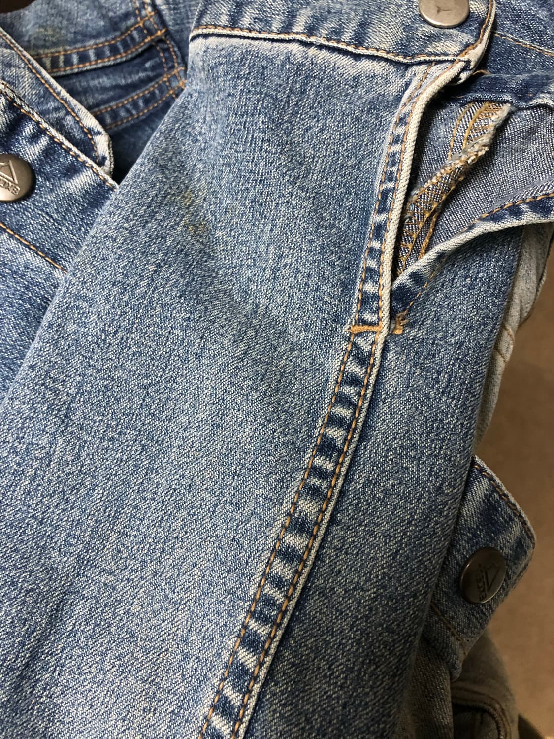 빈티지 데님 하이넥 자켓 상품이미지9