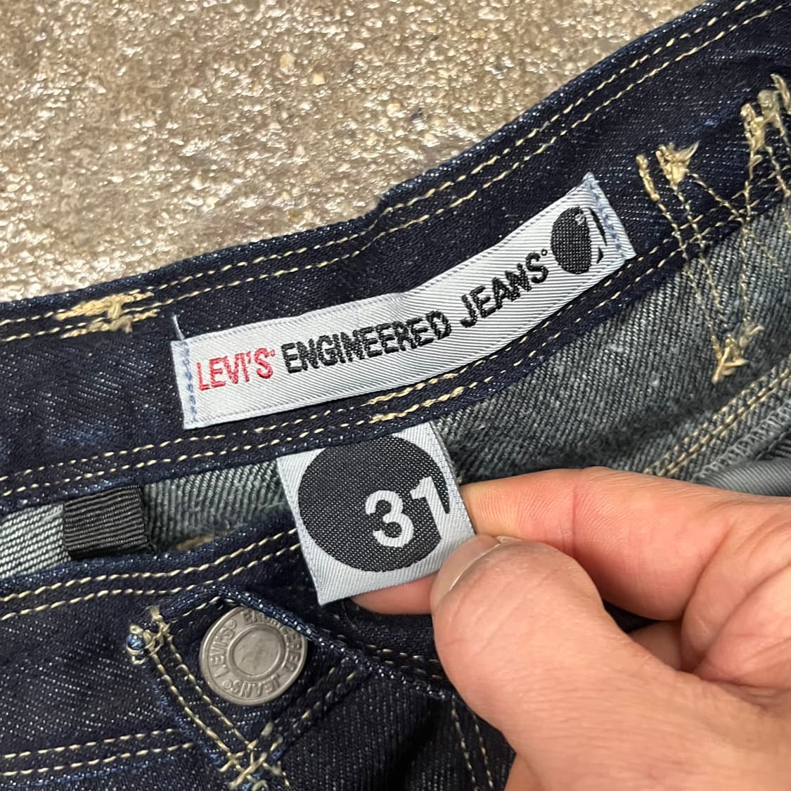 00s 리바이스 엔지니어드진 (31“) 상품이미지4