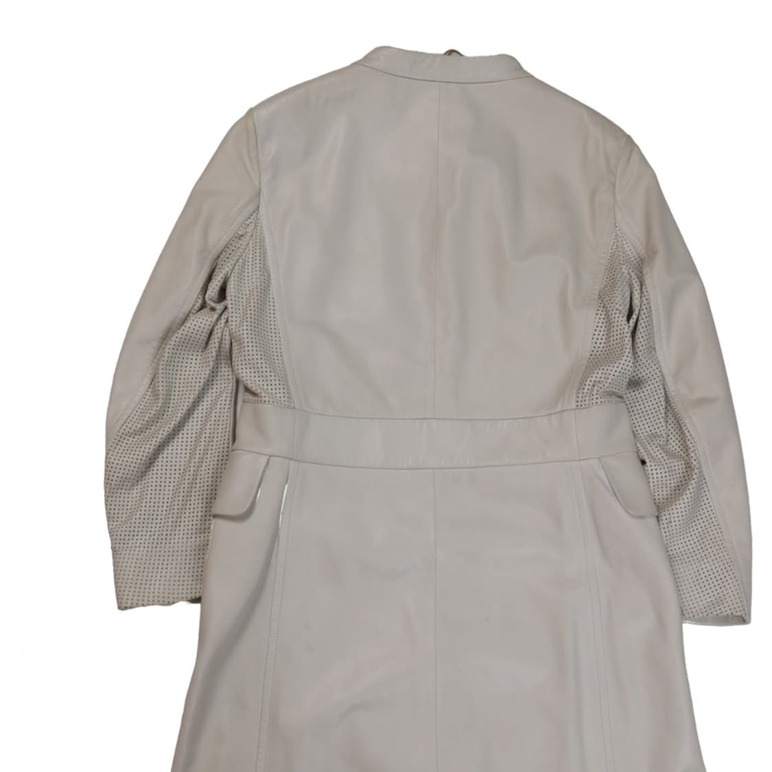 셀린느 Celine Perforated Leather Long Coat 상품이미지6