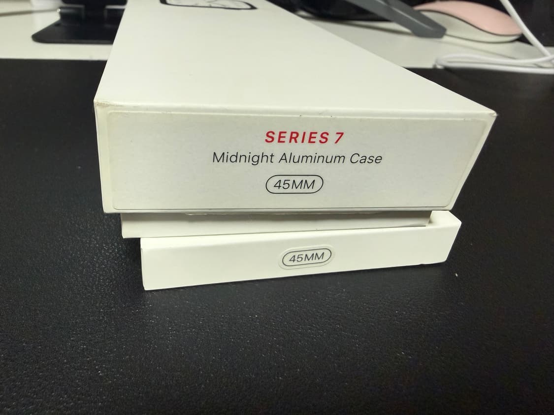 애플 워치7 45mm 셀룰러 미드나이트 알루미늄 상품이미지4