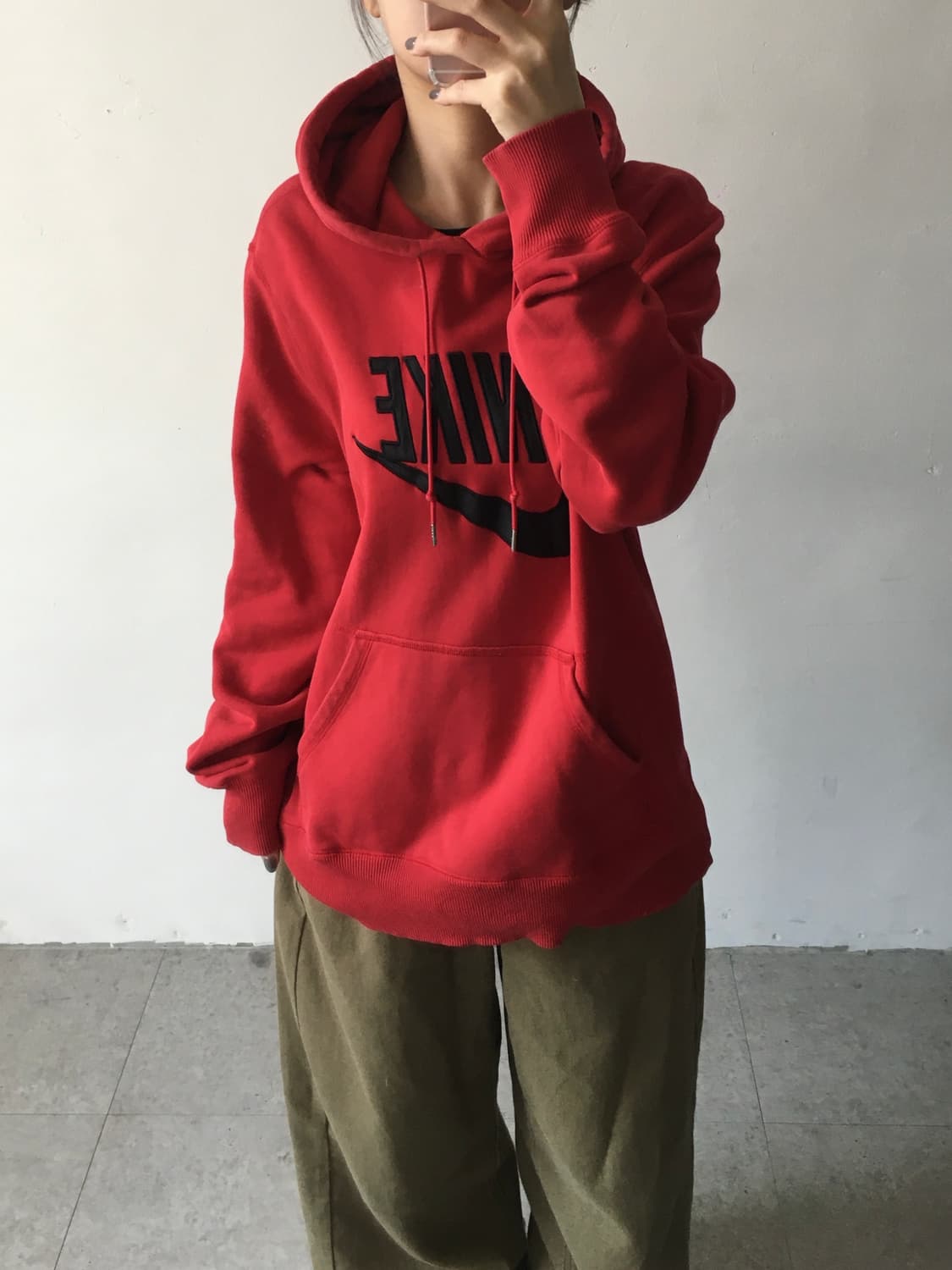 나이키 빅로고 후드티 상품이미지1