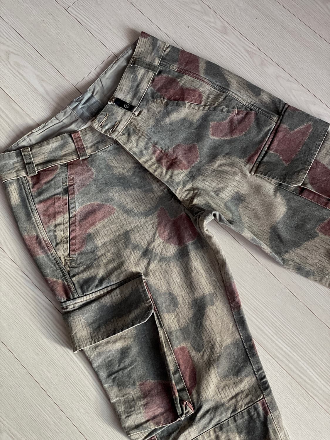  스톤아일랜드 밀리터리 룩 카모 패턴 카고 팬츠 레귤러 31~32 사이즈 상품이미지4