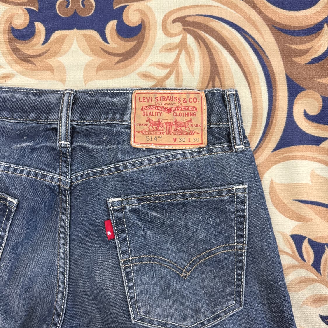 (28)리바이스 Levis 514 워싱 데님팬츠 상품이미지2