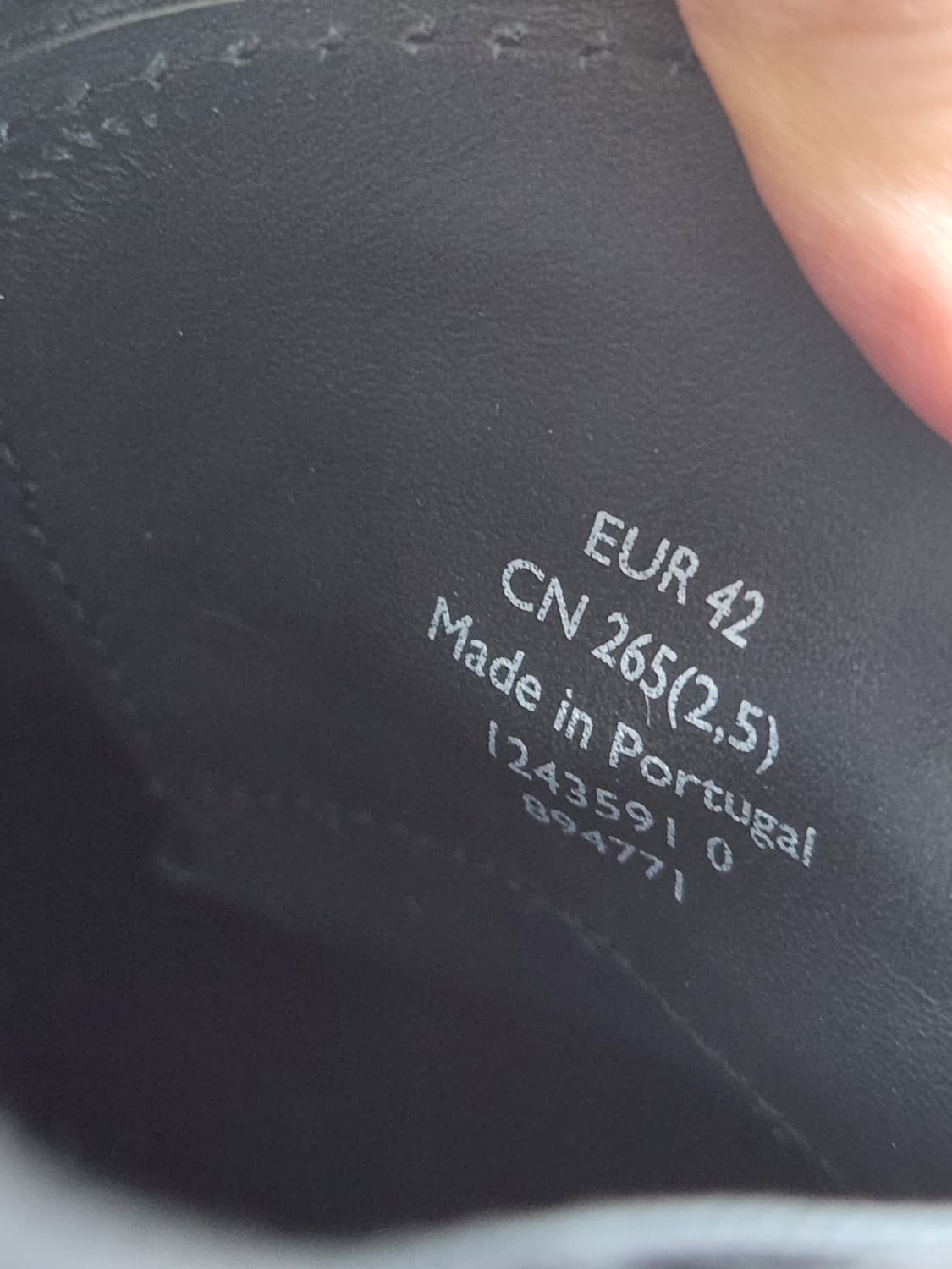 코스(COS) 청키 레더 더비 브로그 (265) 상품이미지8