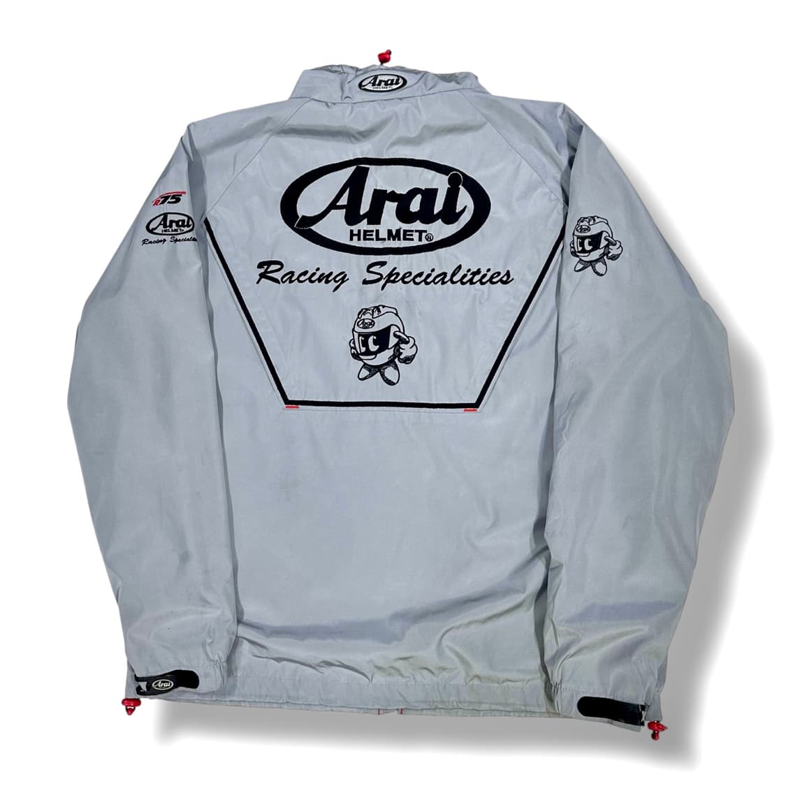 Arai 아라이 구형 실버 레이싱 자켓 상품이미지2