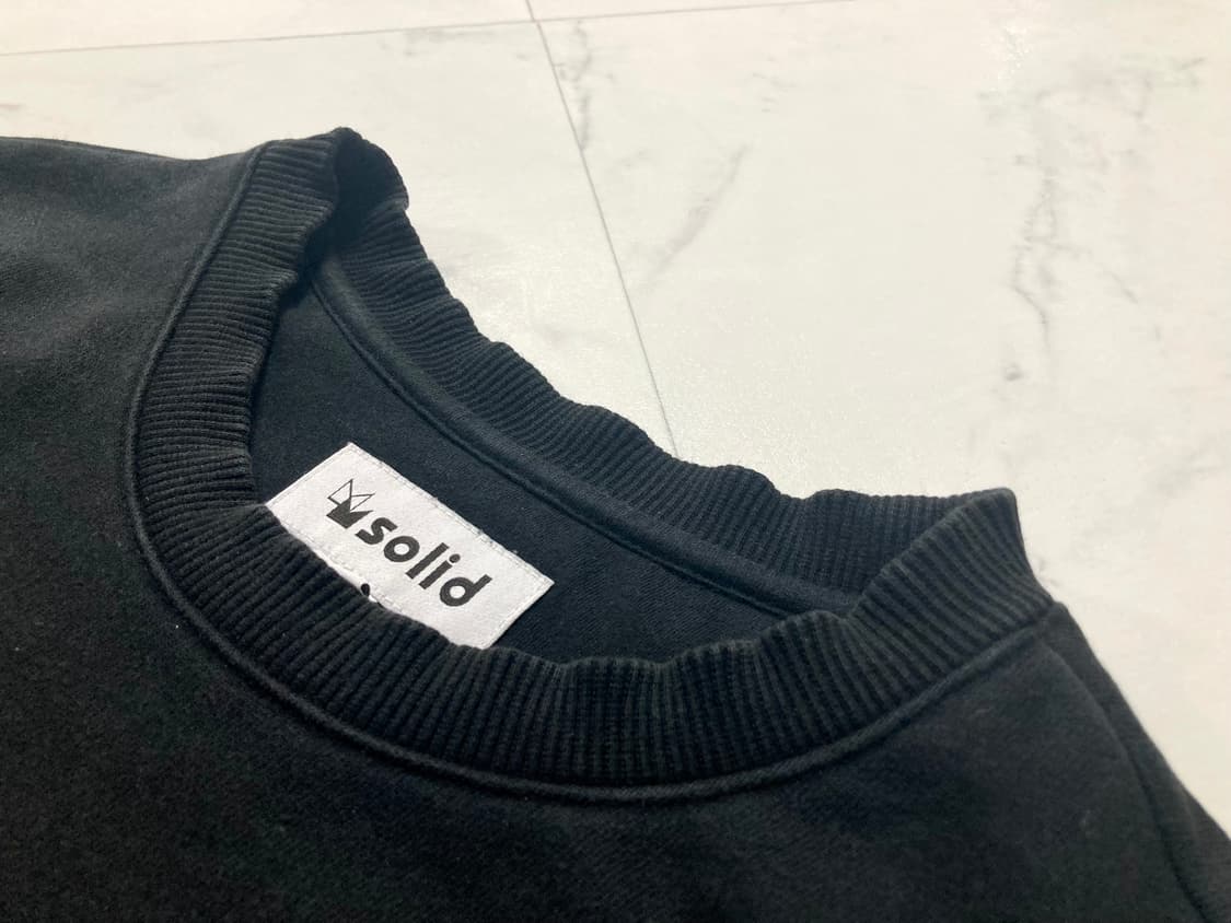 솔리드옴므 20FW 맨메이드 맨투맨 48사이즈, 100-105 상품이미지8