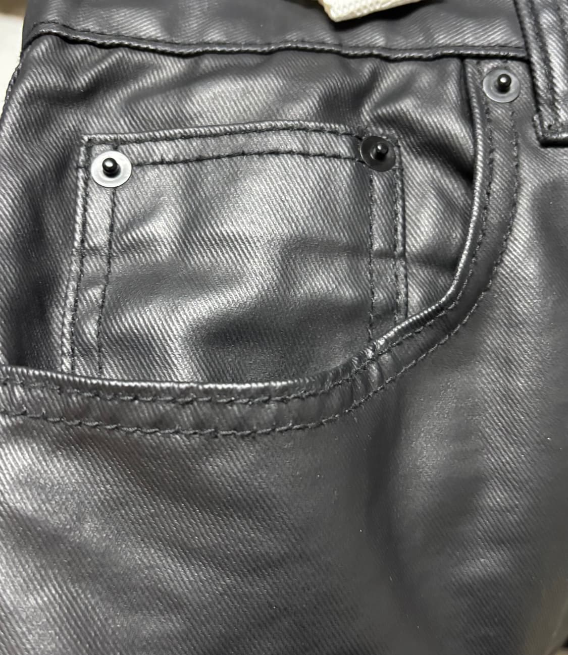 surgery double folding 와이드 진 상품이미지5