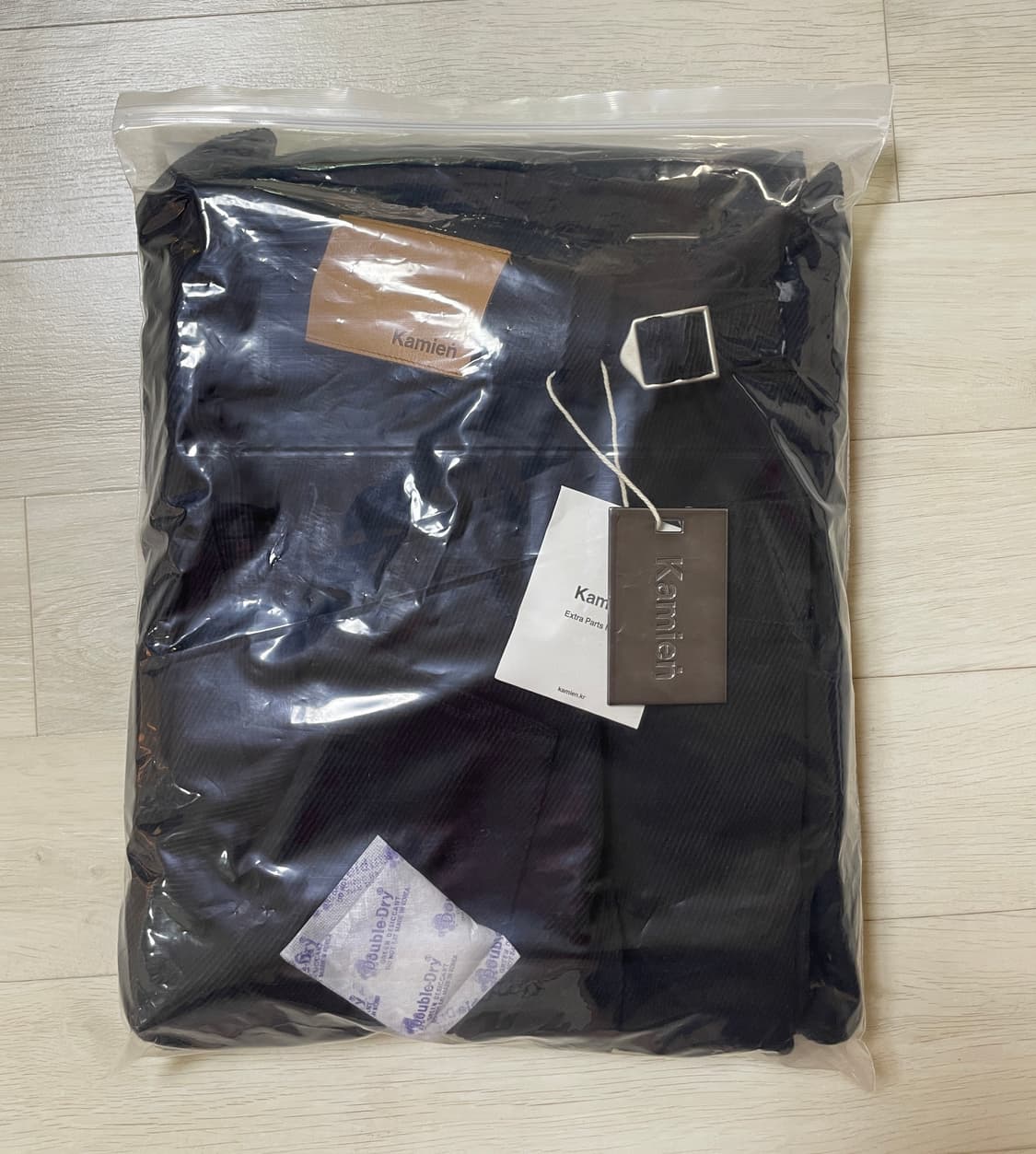 [2사이즈] 카미엔 타이탄 배기 팬츠 블랙 상품이미지2