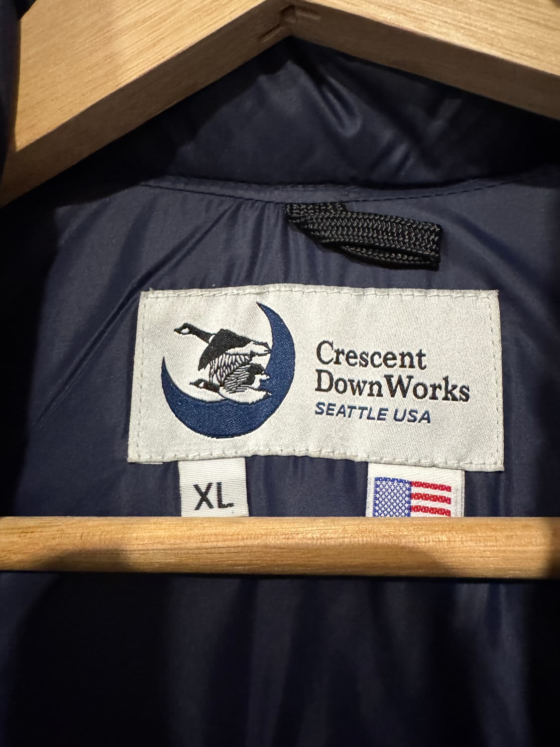 크레센트다운웍스 베스트 xl 네이비 상품이미지3