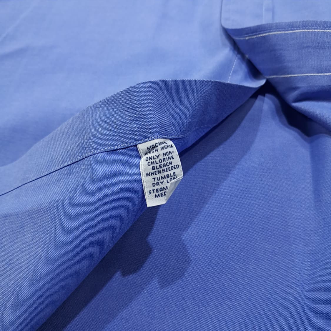 CL294 XL 폴로 90s 홍콩판 핀포인트코튼 블루 셔츠 남방 상품이미지5