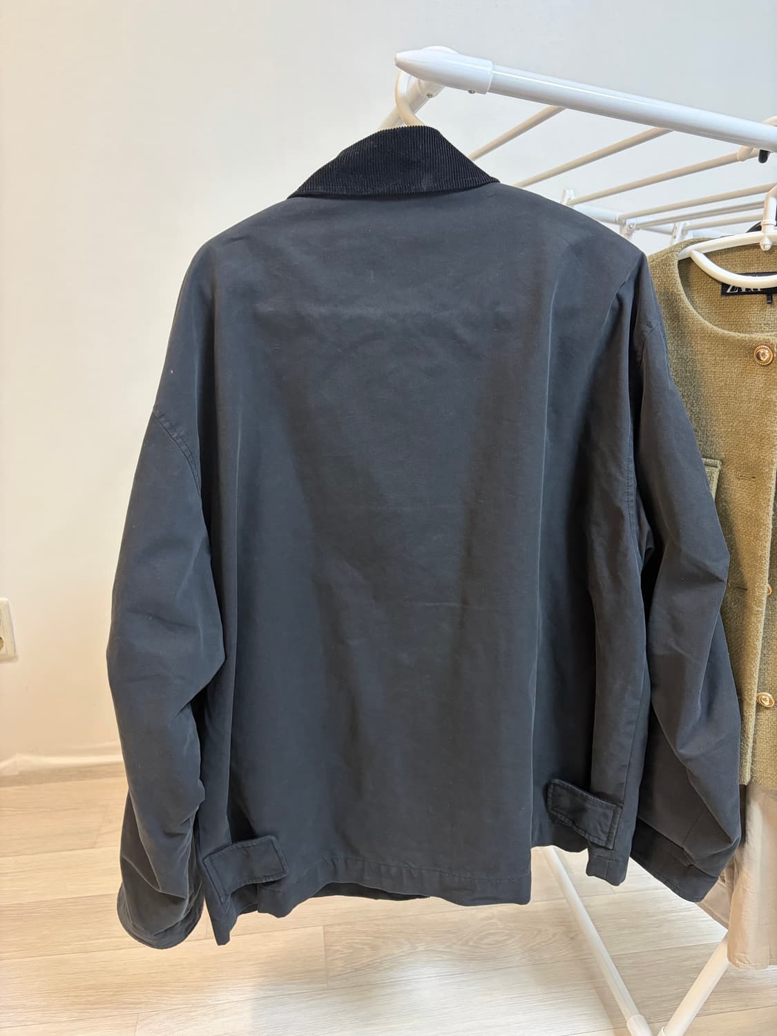 에스피오나지 헌팅 블루종 자켓 블랙 m 상품이미지2