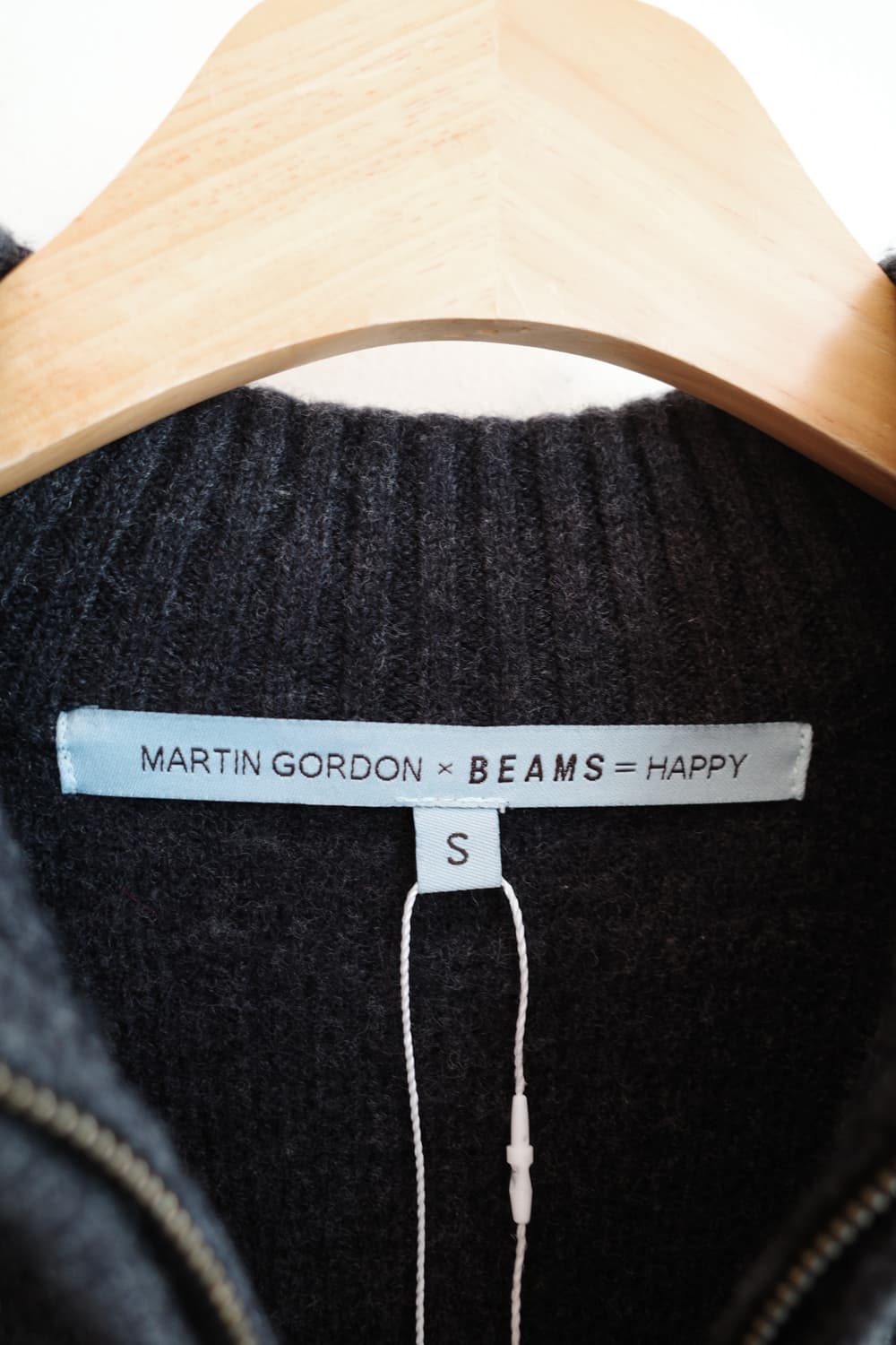 MARTIN GORDON x BEAMS 투웨이 집업 울니트 상품이미지3