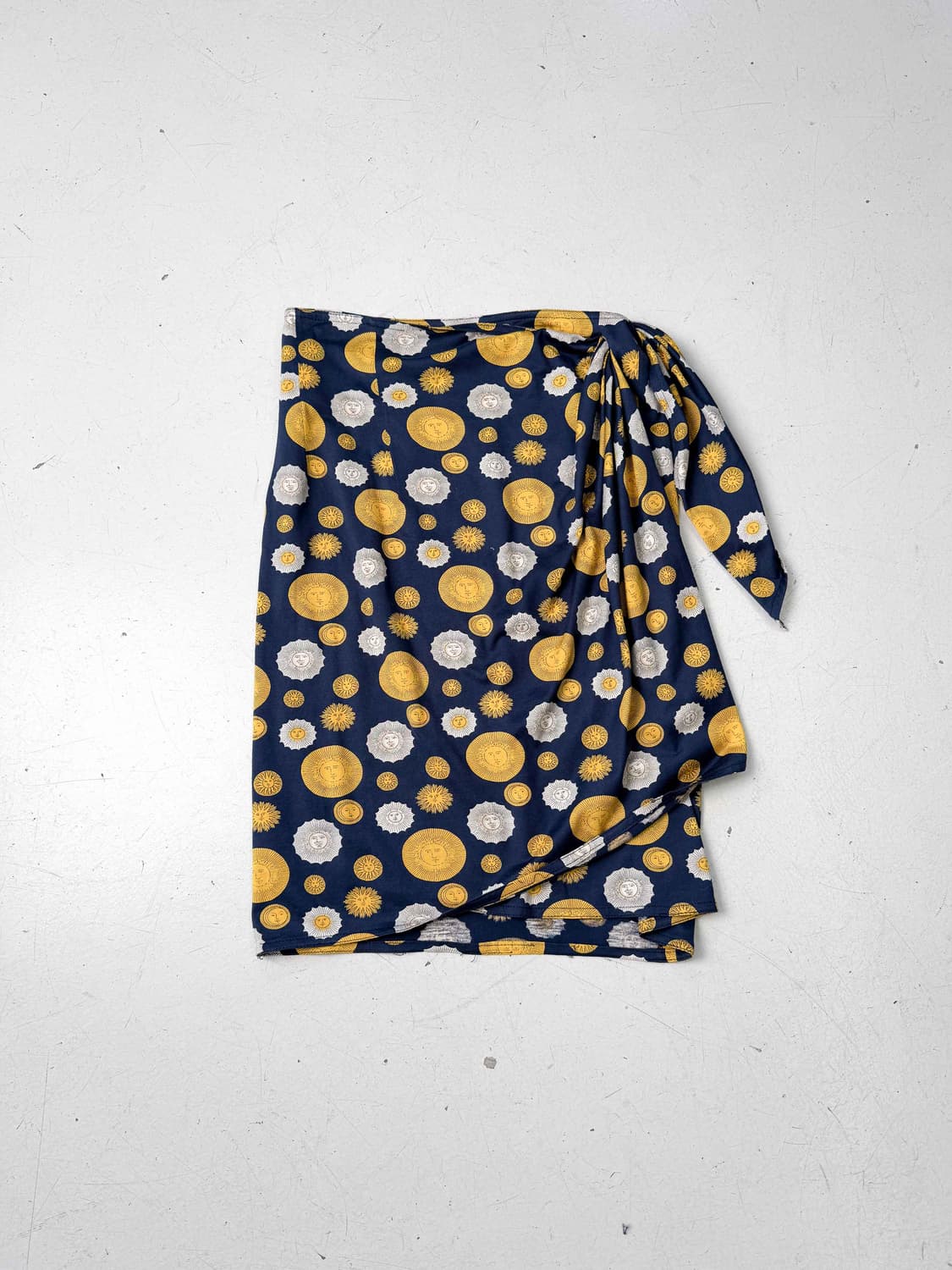 80-90s pattern wrap skirts  상품이미지1
