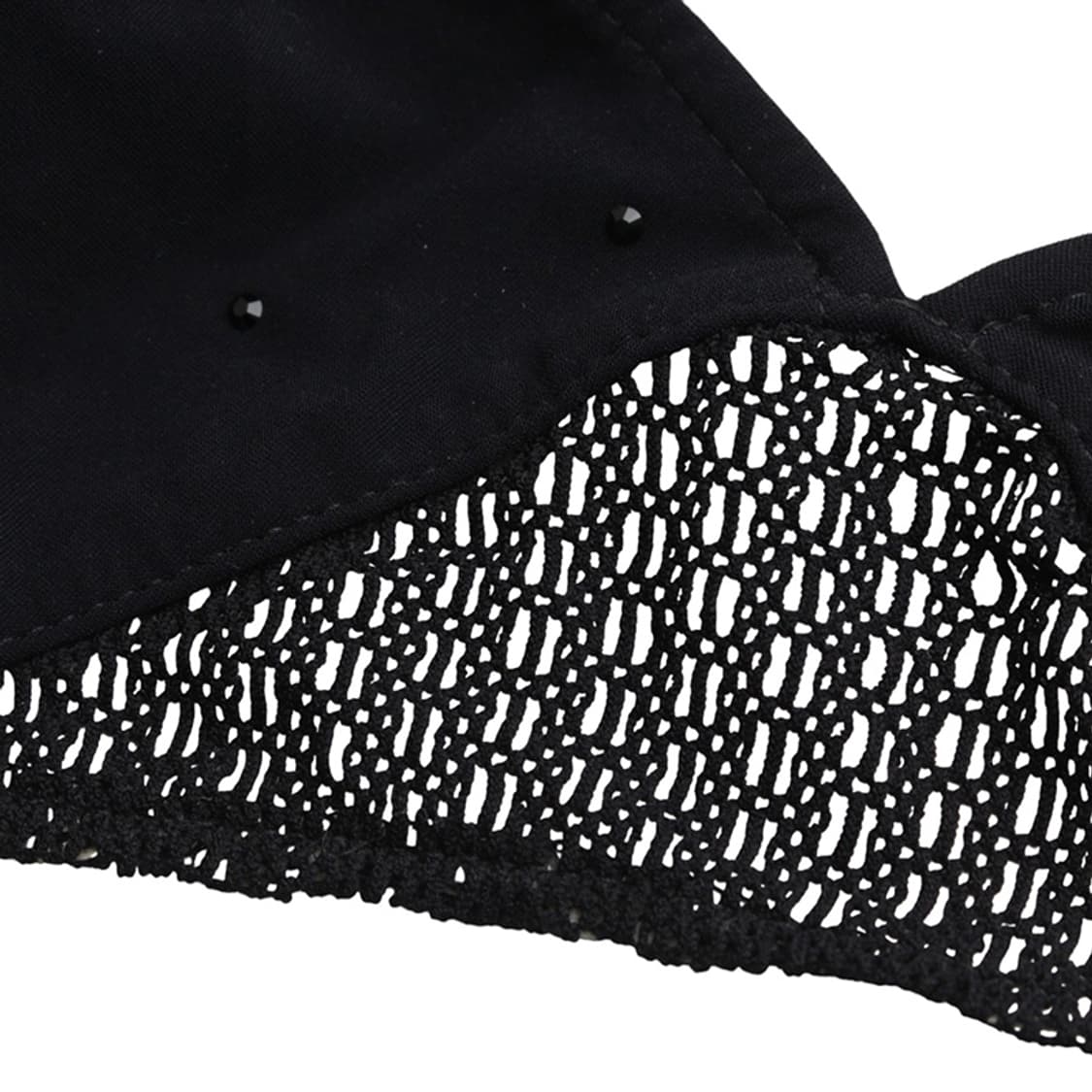 샤넬 블랙 레이스 비키니 수영복 36 상품이미지4