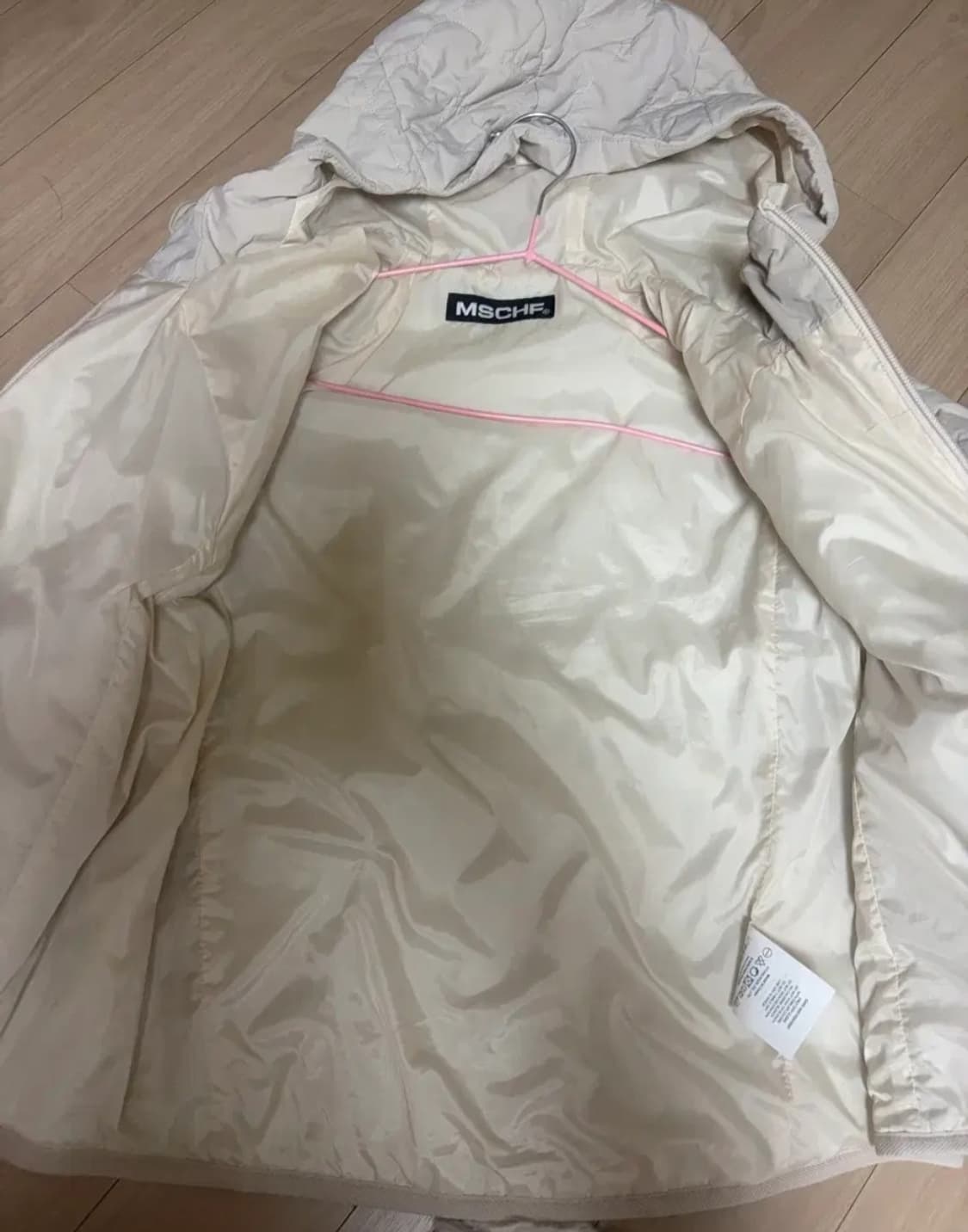 미스치프 퀄티드 후디드 자켓 패딩 상품이미지6