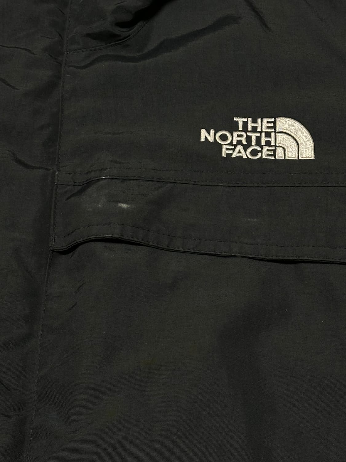 노스페이스 투웨이 나일론 후드 바람막이 자켓 블랙 상품이미지6