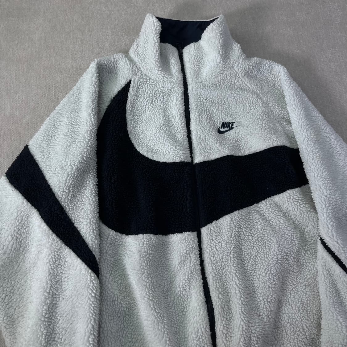 100 나이키 리버시블 양털 나일론 자켓 상품이미지5