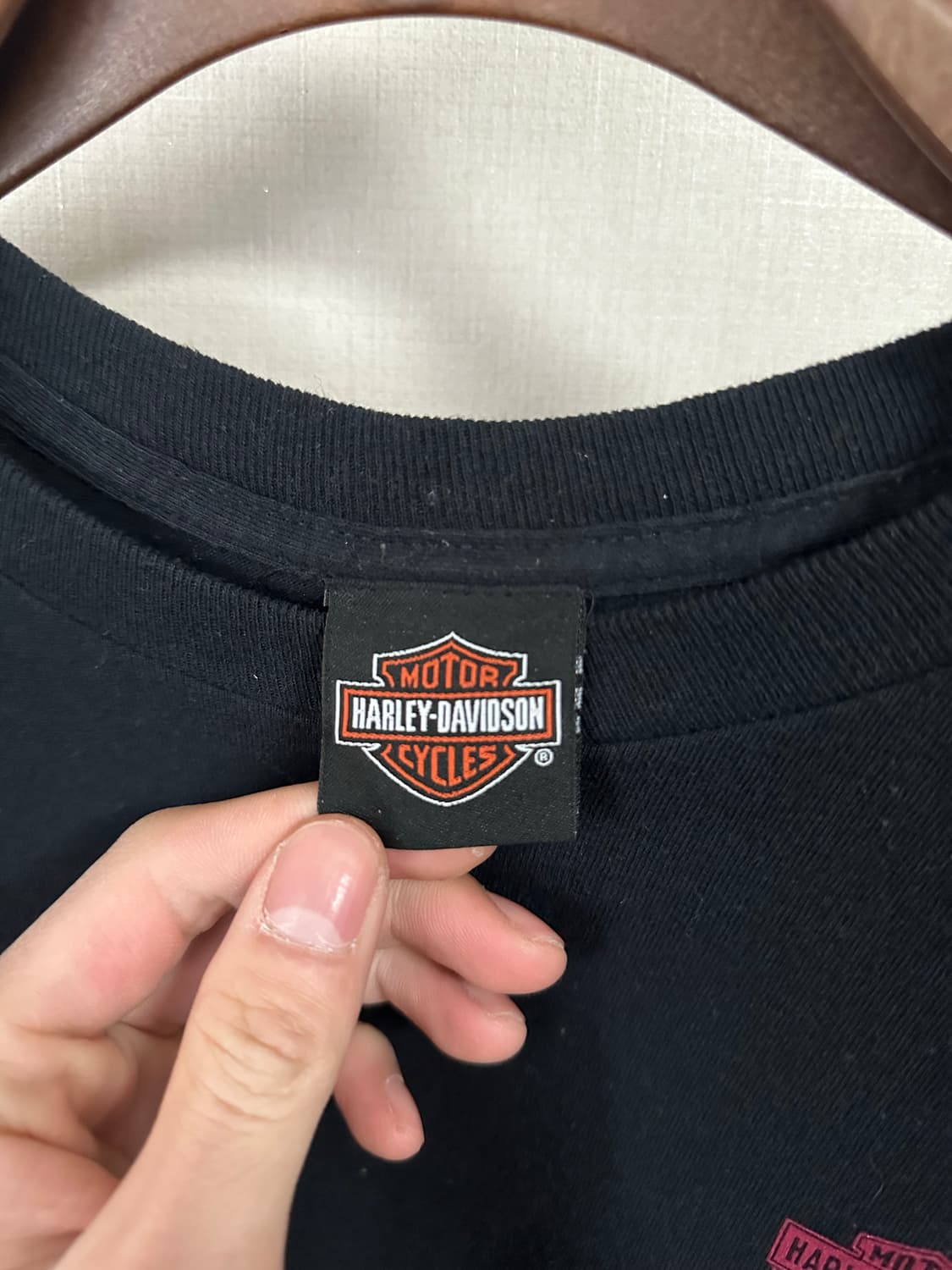 할리데이비슨 창원 긴팔 티셔츠 블랙 105-110 상품이미지6