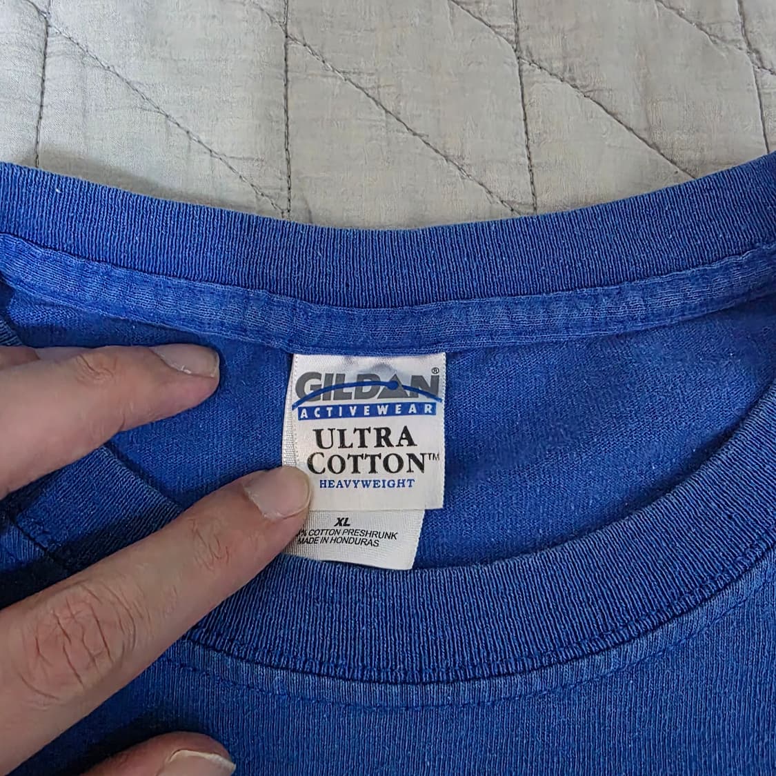 [XL] 00s 빈티지 썬더 DARE 티셔츠 페이디드 블루 상품이미지6