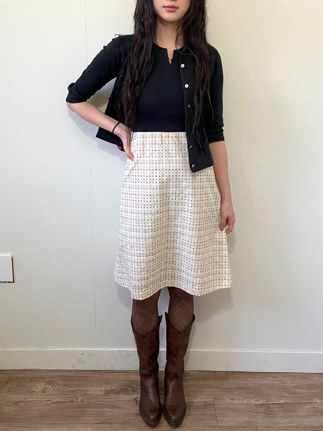 SCHAMBASIC 도트 원피스 상품이미지8