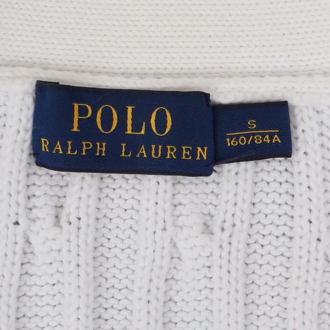 폴로 랄프로렌 화이트 케이블 니트 가디건 상품이미지8