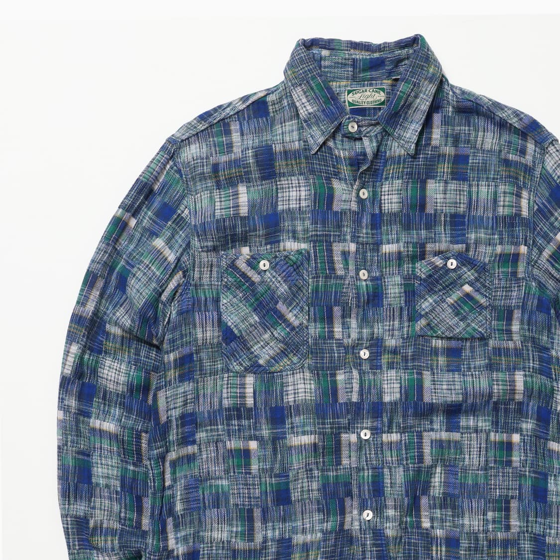 Sugar Cane Madras Shirt  상품이미지2