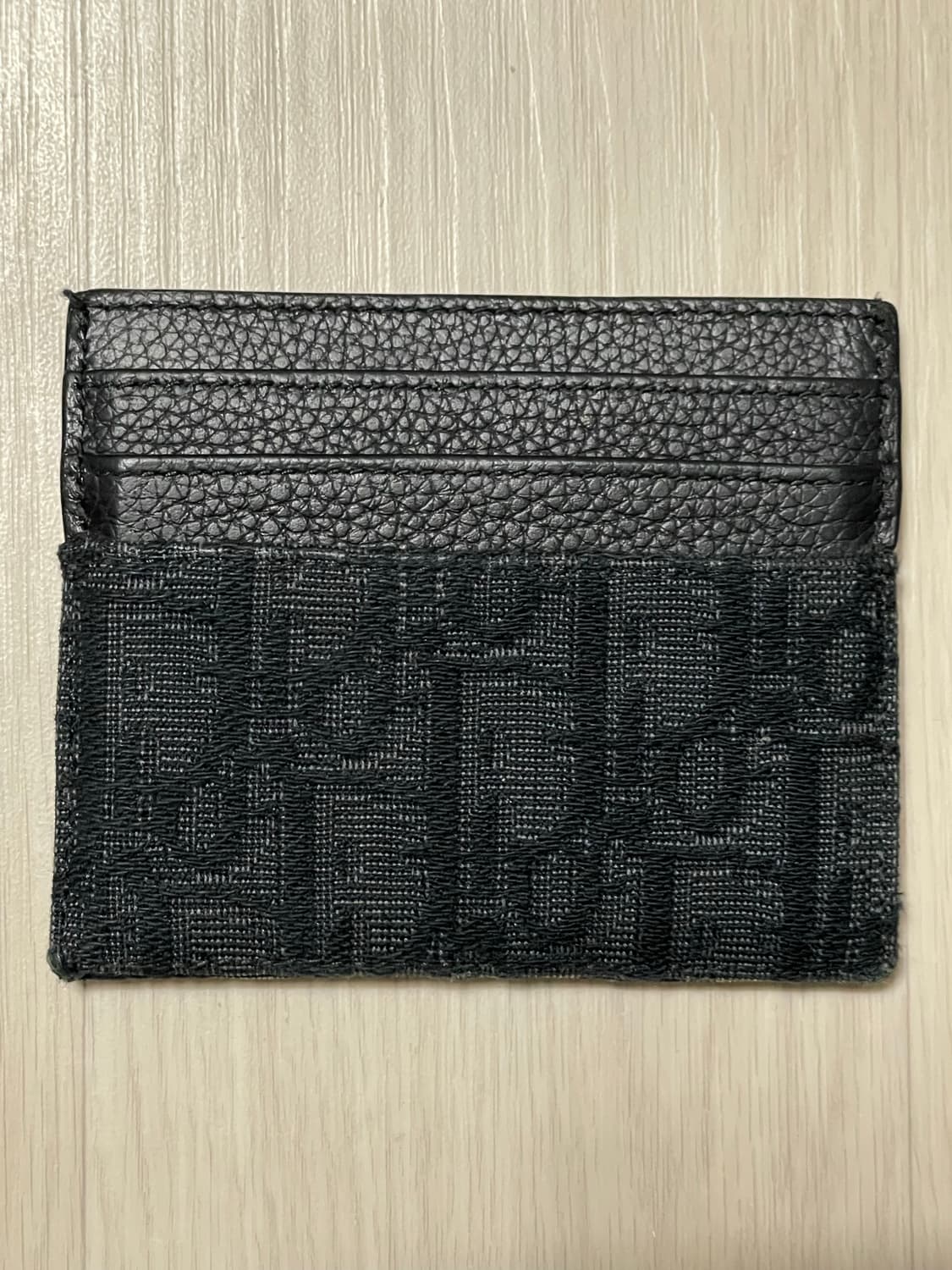 디올 오블리크 카드지갑 블랙 풀구성품 상품이미지3
