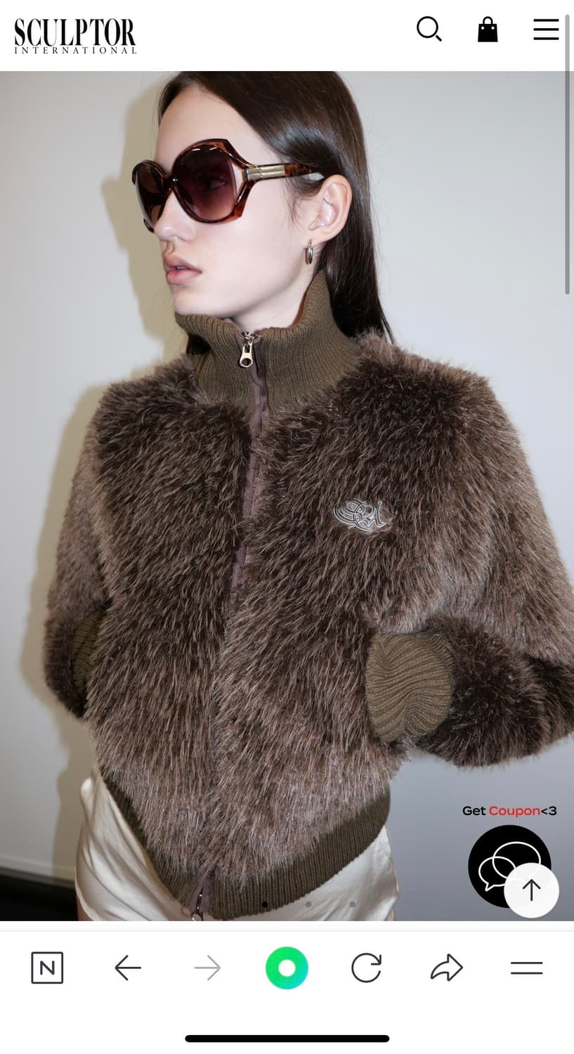 스컬프터 퍼자켓 m 상품이미지2