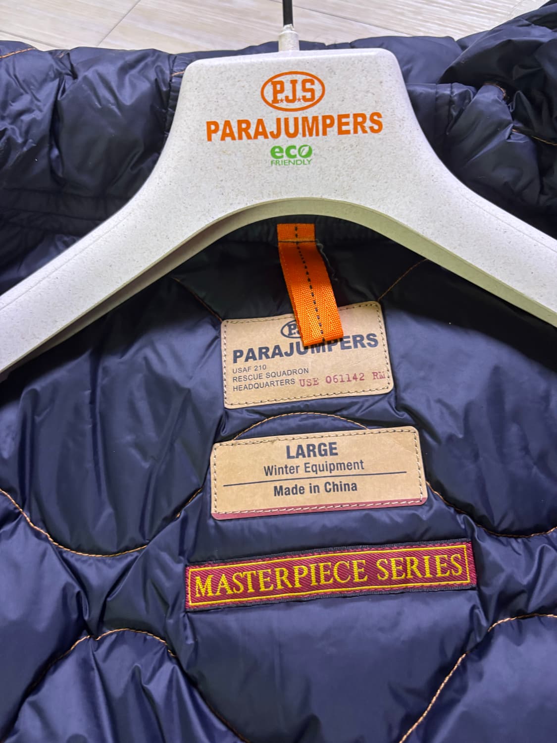 파라점퍼스 고비 마스터피스 후드퍼o, 네이비색 상품이미지2