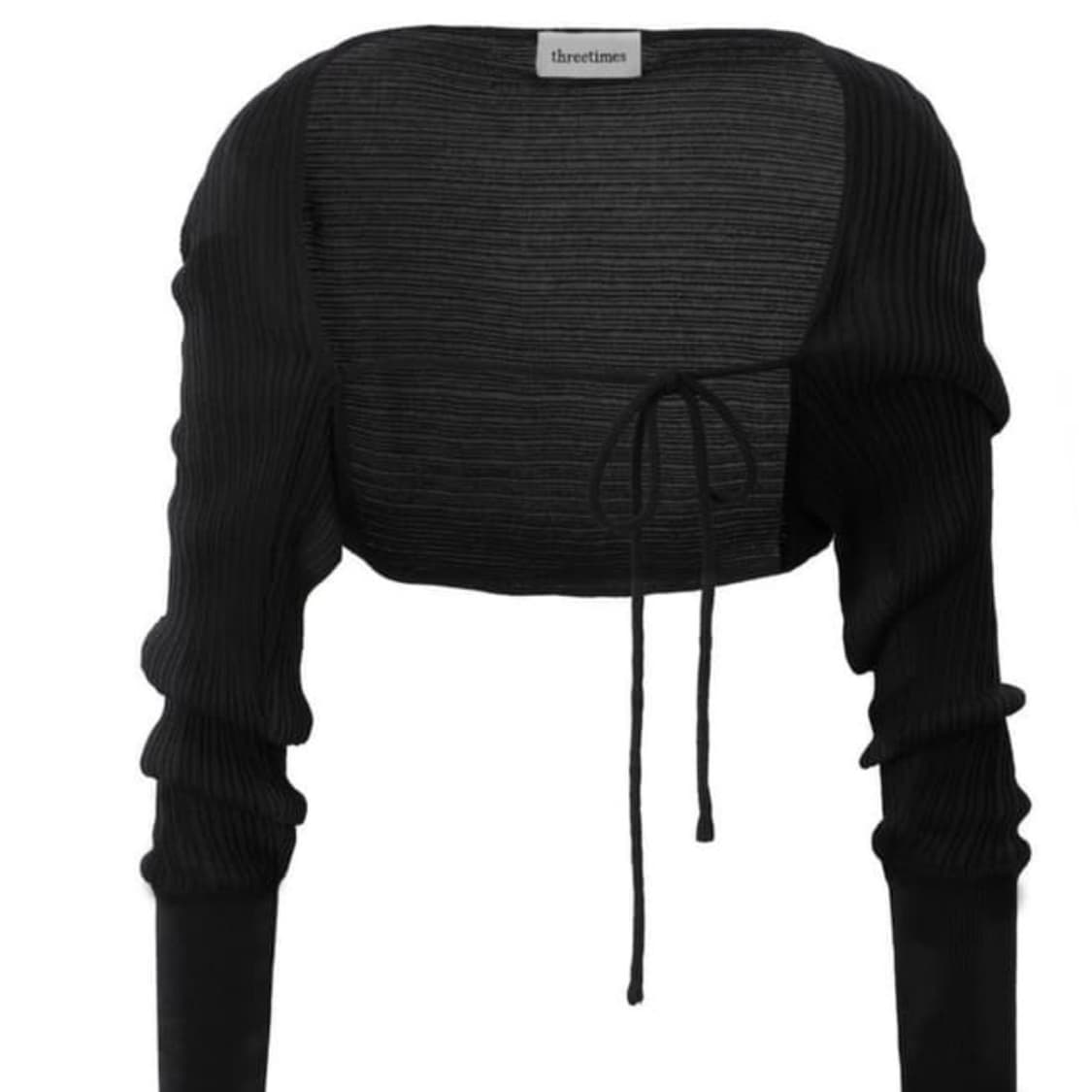 쓰리타임즈 릿볼레로 블랙 상품이미지1