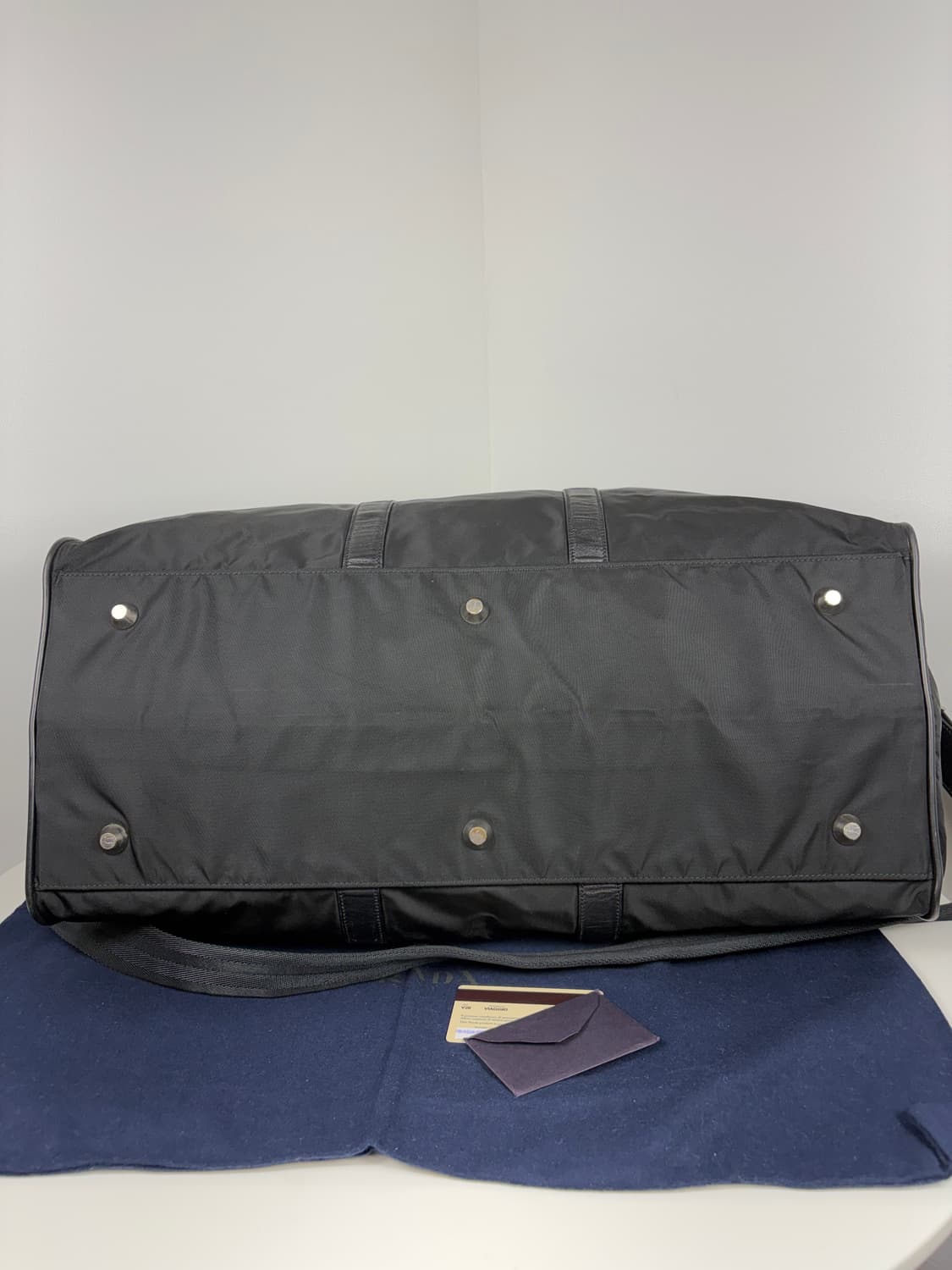 프라다 V20 나일론 2way 보스턴백 골프가방 여행가방 상품이미지7