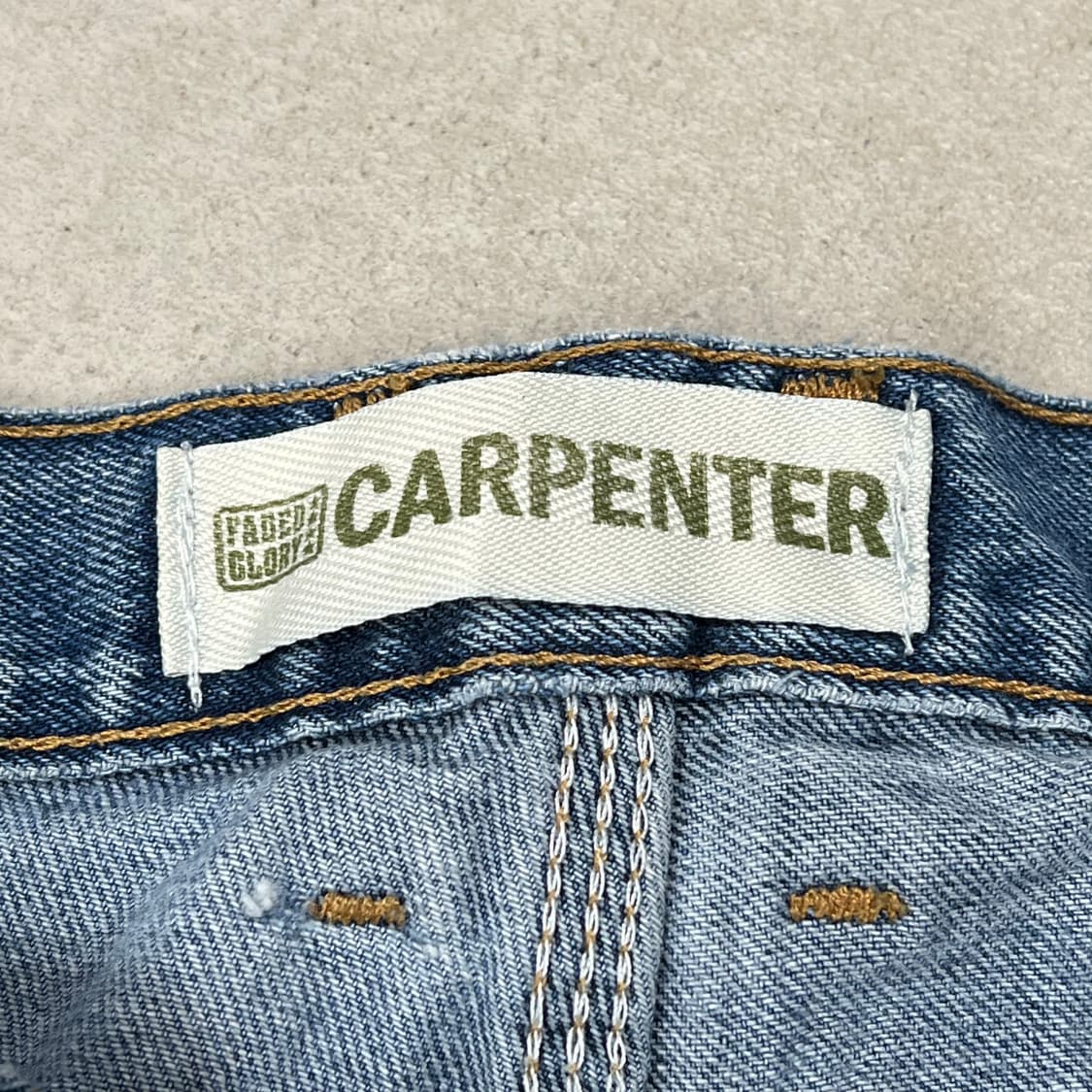 워크웨어 카펜터 데님팬츠 s08871 상품이미지6