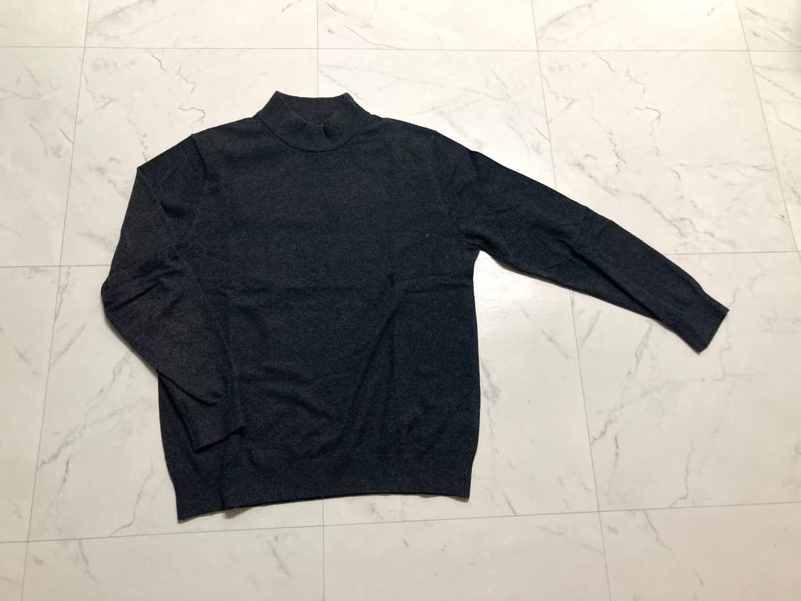 파렌하이트 캐시미어 워셔블 모크넥 니트 2벌 105-110 상품이미지2