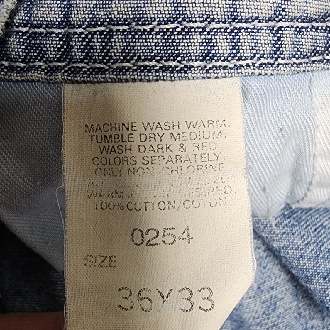 일본) LEE 오버롤 카펜터 빅사이즈 멜빵바지 36 상품이미지5