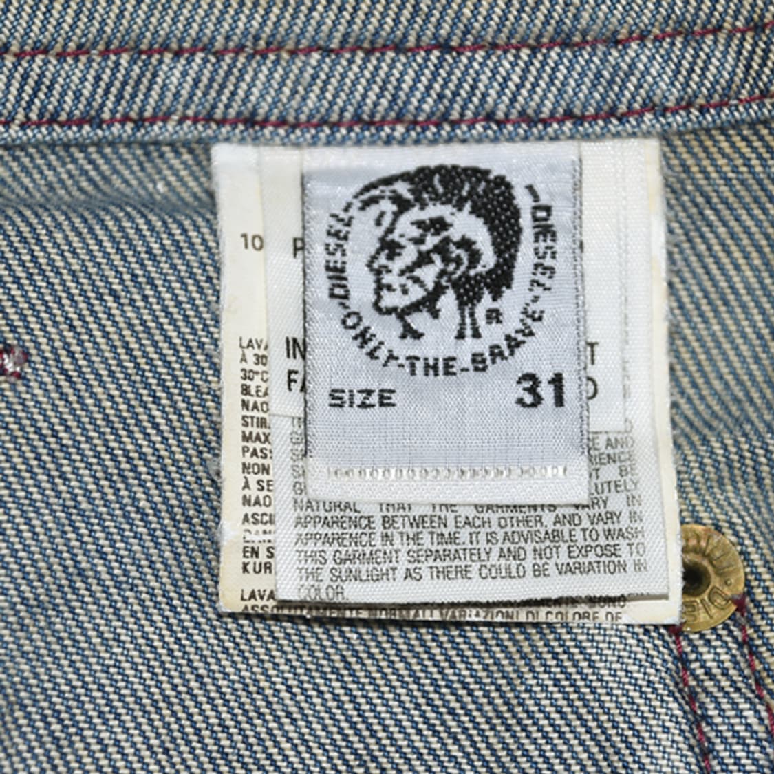 Diesel 버튼플라이데님팬츠 상품이미지9