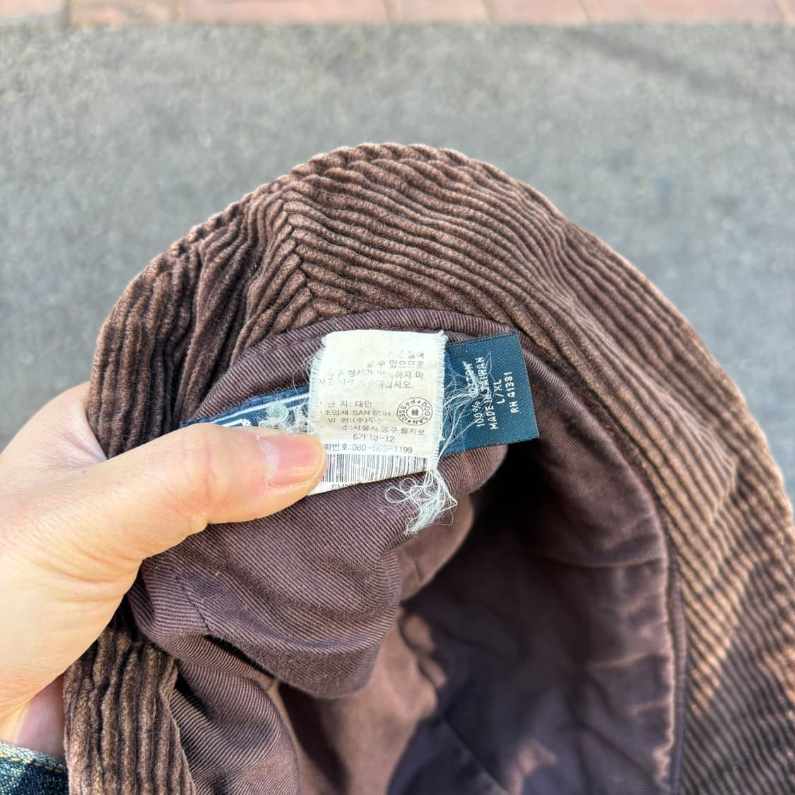 Polo 폴로 코듀로이 골덴 버킷햇 모자 상품이미지8