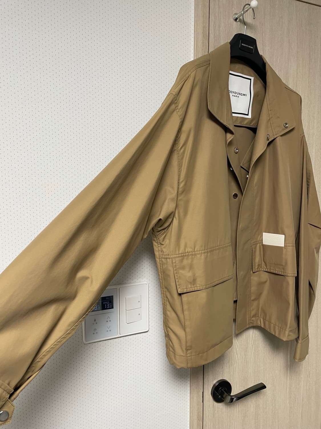 50사이즈, 우영미 21ss 베이지 코치자켓 상품이미지2