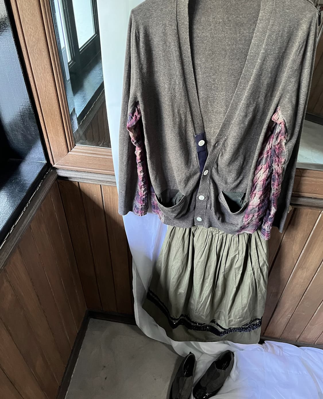 SACAI hybrid cardigan 상품이미지4