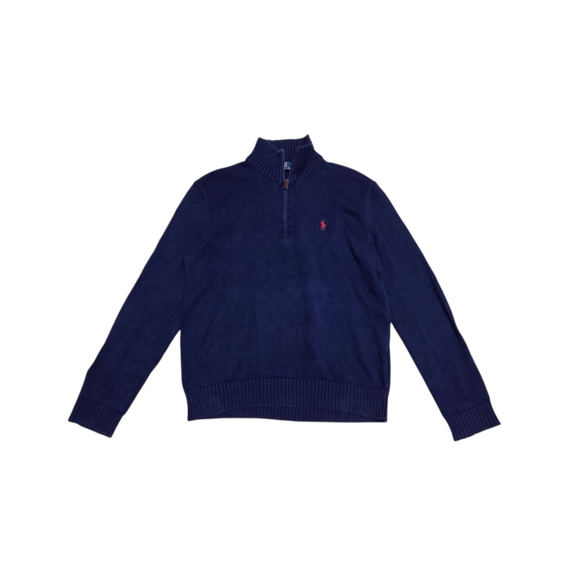 Polo Ralph Lauren 폴로 랄프로렌 네이비 반집업 니트 상품이미지1