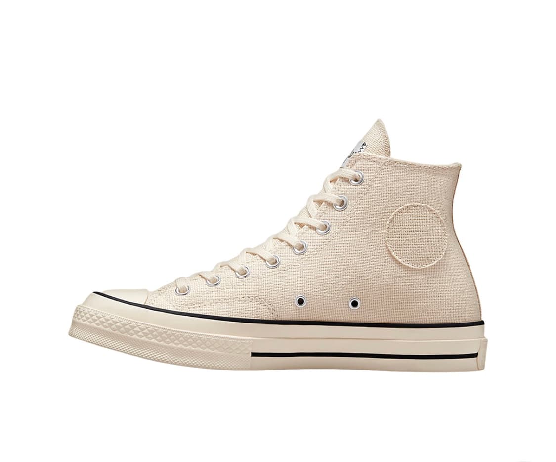 [2회착용] 스투시x컨버스 척70하이 아이보리 245 상품이미지2