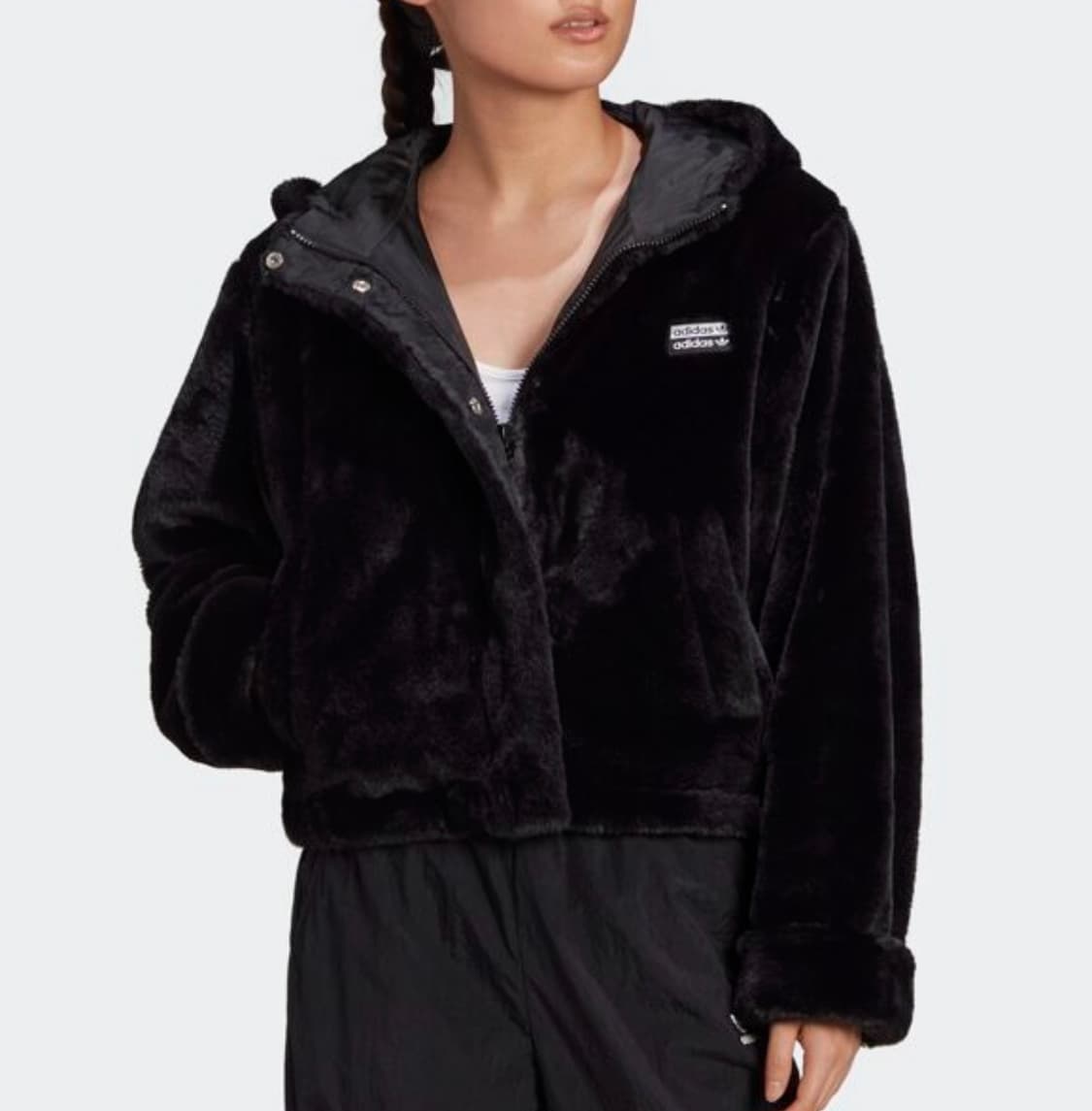 아디다스 후드 퍼 자켓  상품이미지1