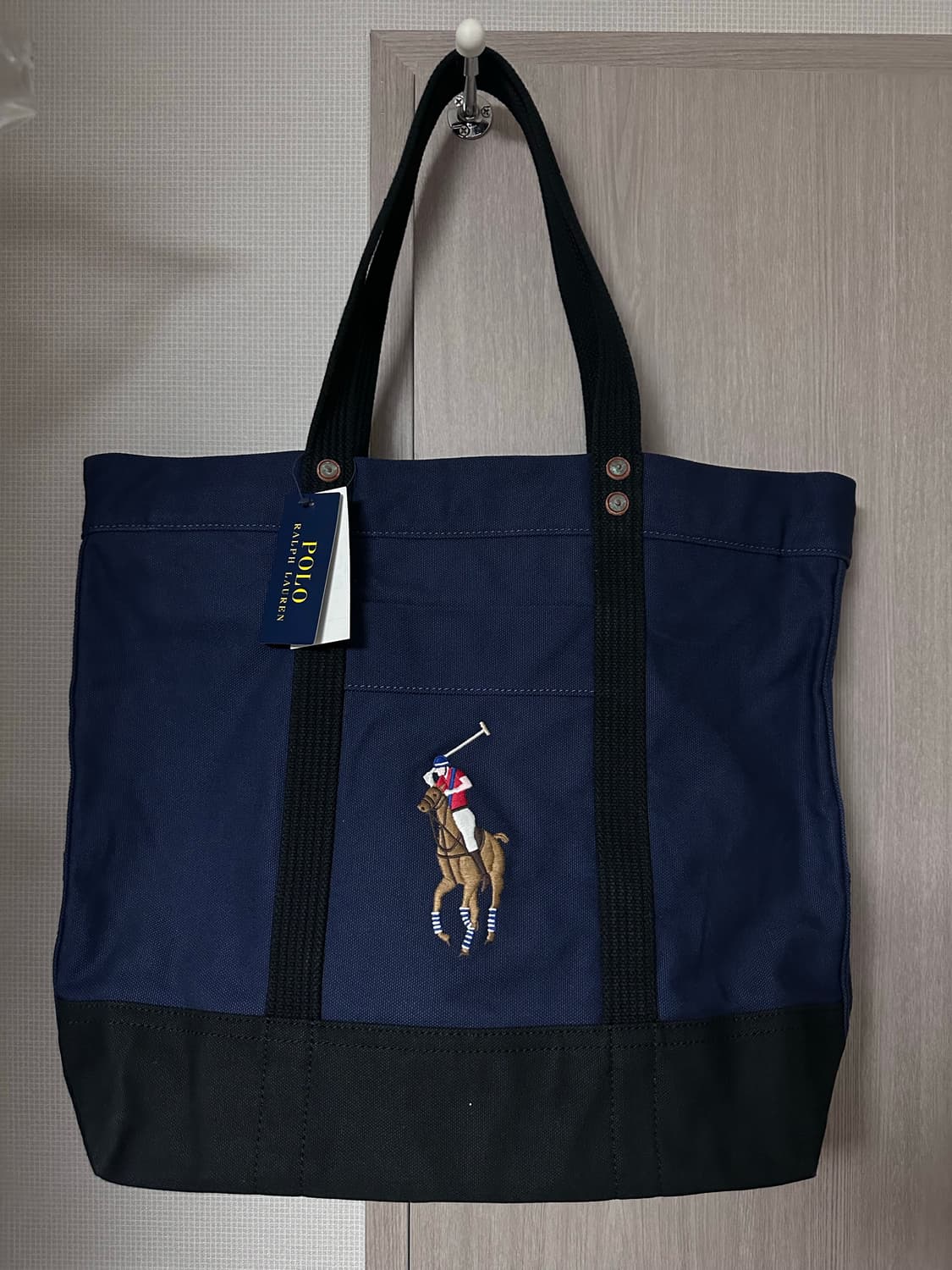 폴로 헤비웨이트 캔버스 쇼퍼백 상품이미지1