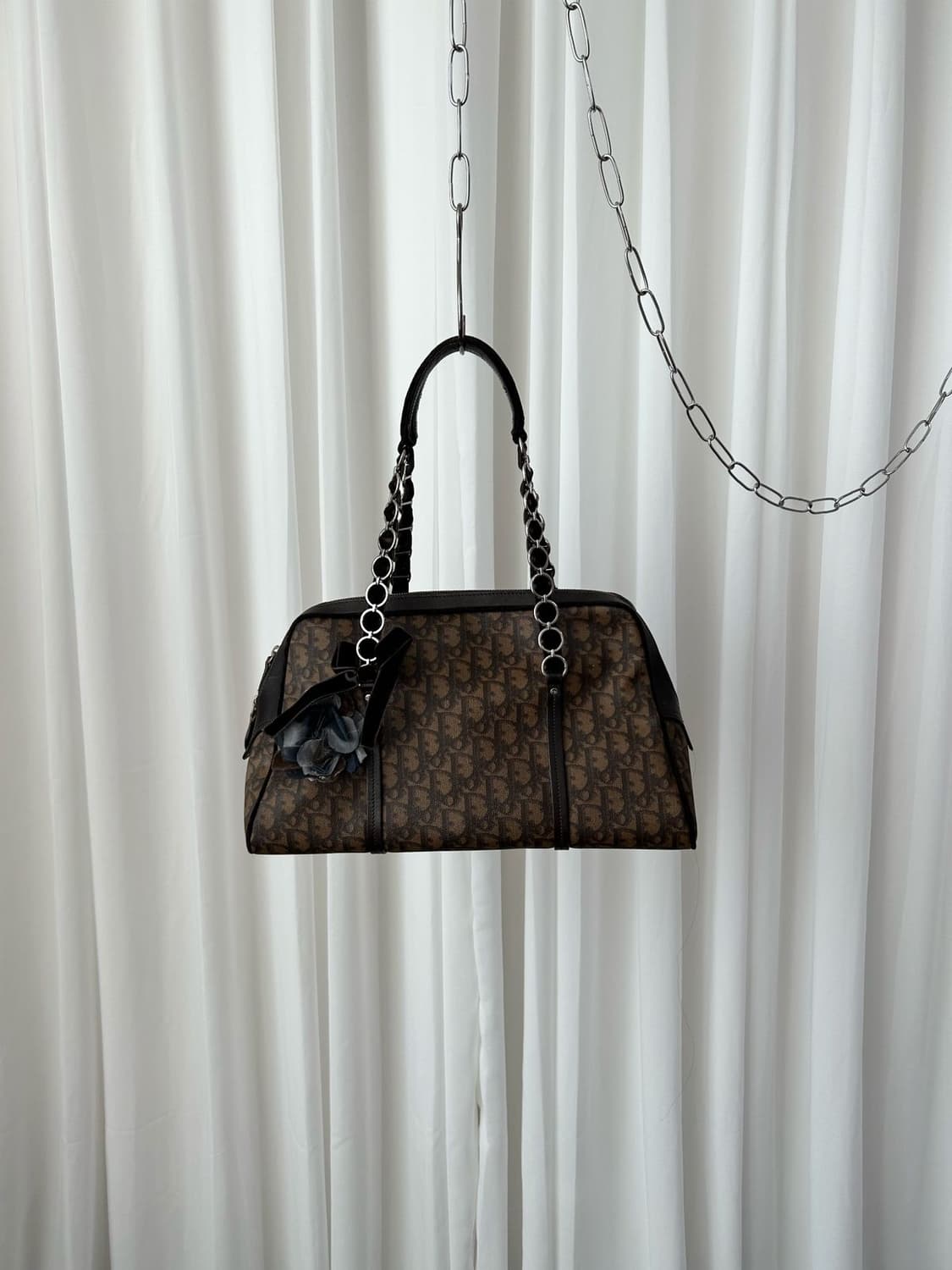 디올 로맨틱 트로터 리본 숄더백 상품이미지1