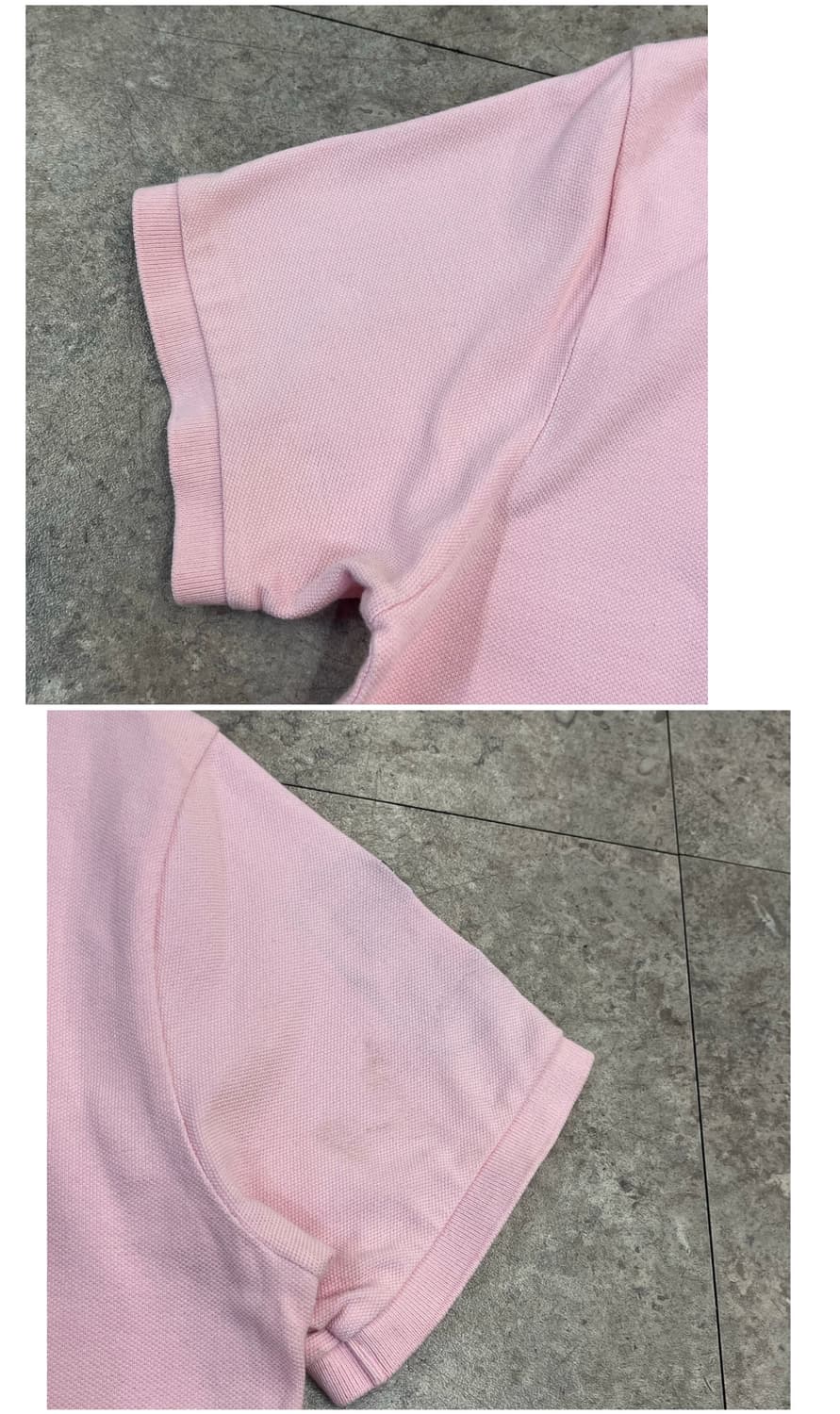 폴로 랄프로렌 빅포니 반팔 카라티 핑크 L #csz4080 상품이미지10