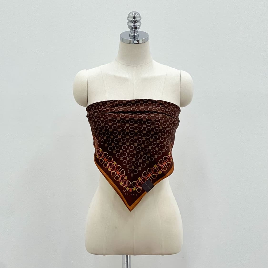 (새상품) celine / 셀린느 쁘띠스카프 손수건 상품이미지7