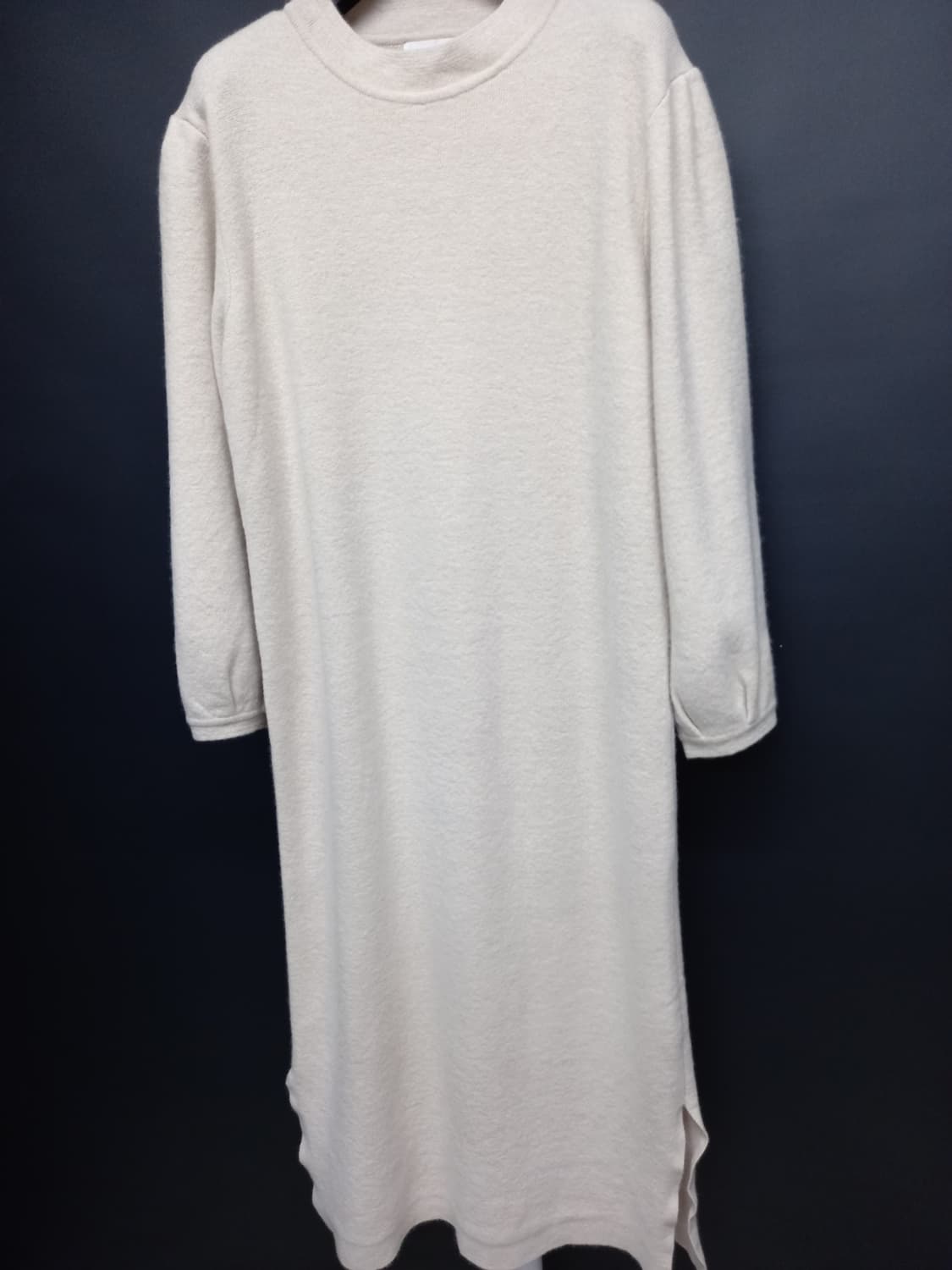 새 그레이룸 캐시미어블랜 홀가먼트 맥시 롱 원피스 F 상품이미지3