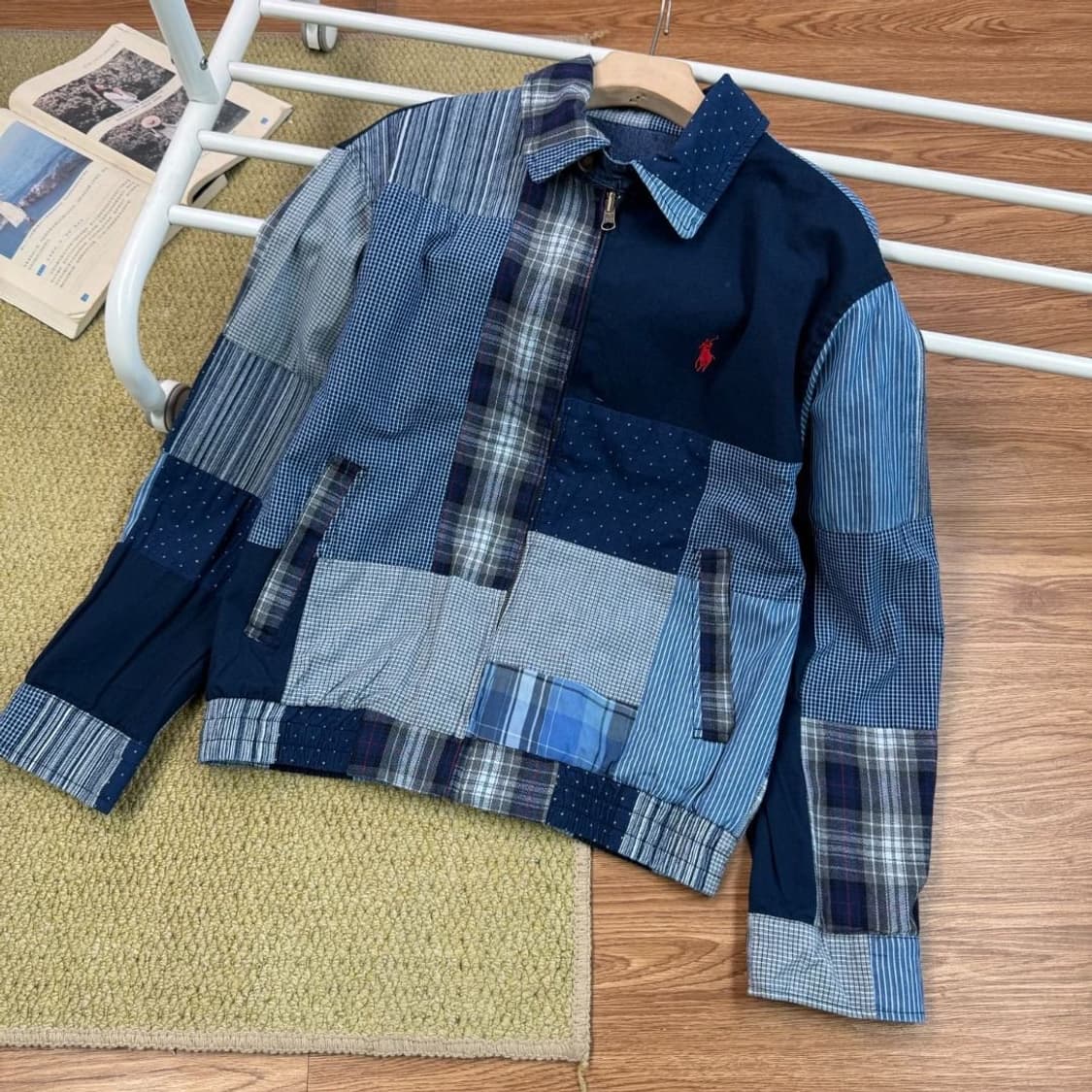 랄프로렌 패치워크 코튼 자켓 상품이미지6