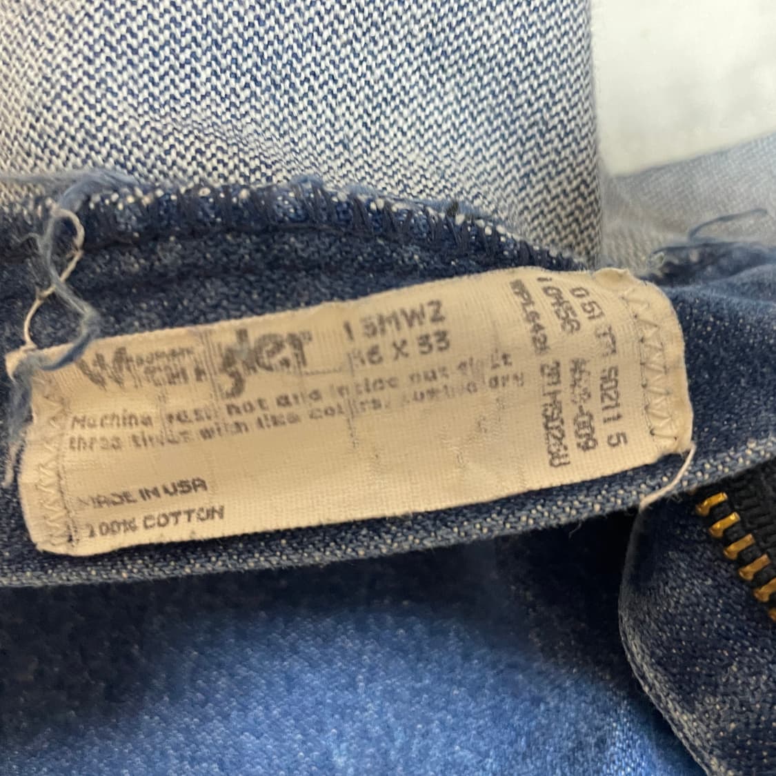 Wrangler 랭글러 13MWZ 데님팬츠 [MADE IN USA] 상품이미지4