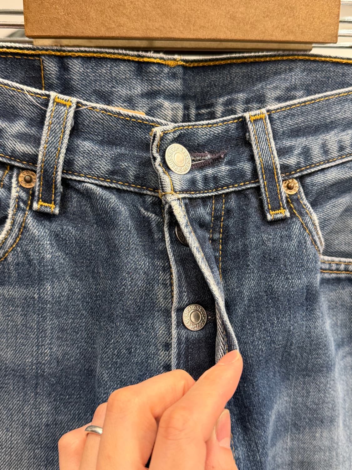 00s Levis 리바이스 501 데님 팬츠 (28inch) 상품이미지3